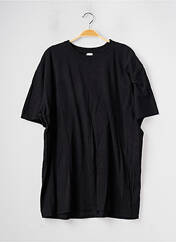 T-shirt noir GILDAN pour femme seconde vue