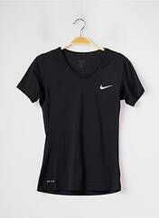 T-shirt noir NIKE pour femme seconde vue