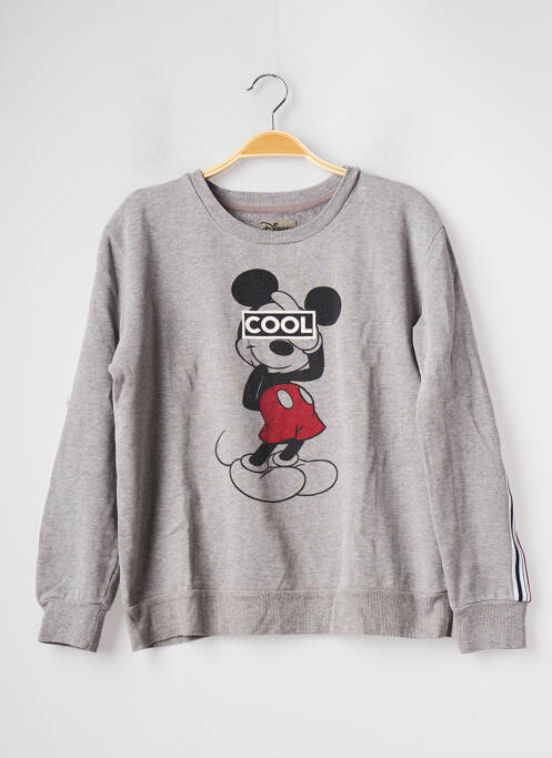 Sweat-shirt gris UNDIZ pour femme