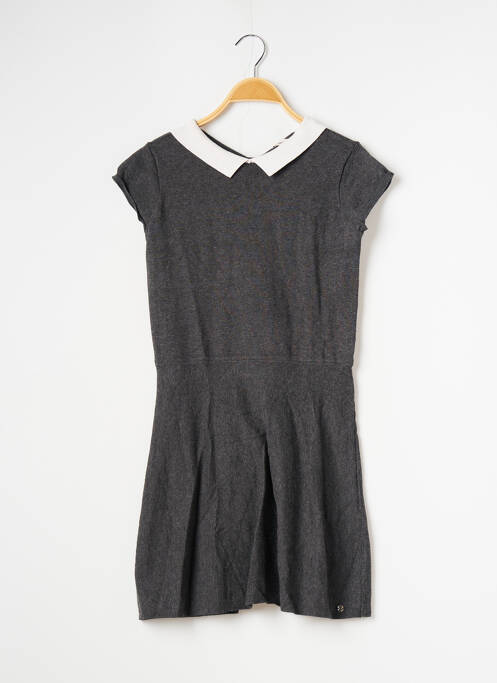 Robe courte gris IKKS pour femme