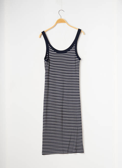 Robe mi-longue bleu MANGO pour femme