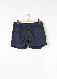 Short fermeture zippée sous rabat boutonné taille normale bleu DENIM STUDIO femme