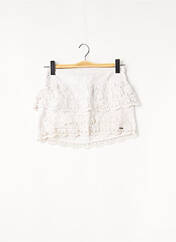 Mini-jupe blanc HOLLISTER pour femme seconde vue