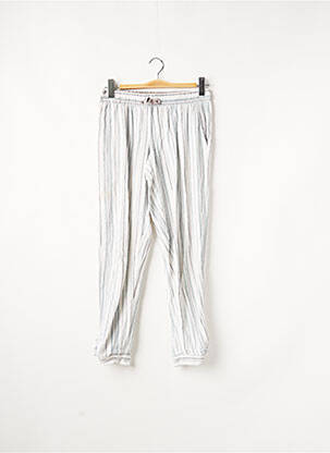 Pantalon droit blanc ROUGEGORGE pour femme