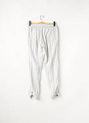 Pantalon droit blanc ROUGEGORGE pour femme seconde vue