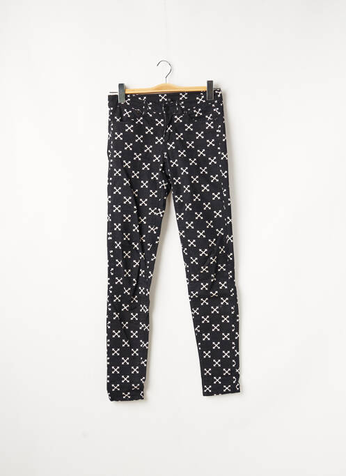 Pantalon slim stretch taille normale noir H&M femme