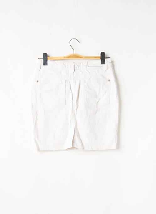 Jupe courte blanc DENIM STUDIO pour femme