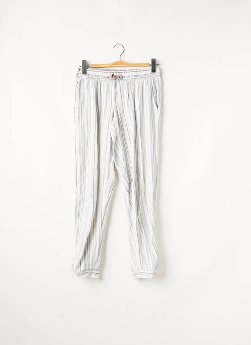 Pantalon droit blanc ROUGEGORGE pour femme