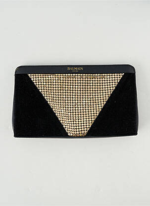 Trousse de toilette noir BALMAIN femme
