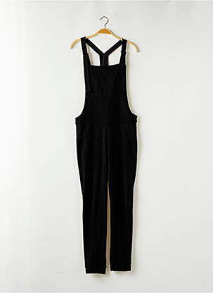Combi-pantalon poches fines bretelles noir ONEPIECE femme