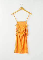 Robe courte orange ZARA pour femme seconde vue