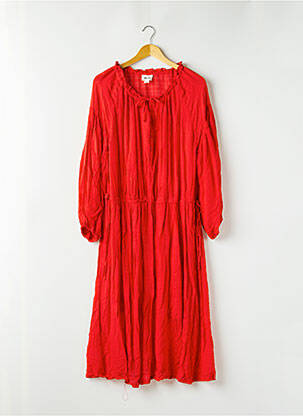 Robe mi-longue rouge BELAIR pour femme
