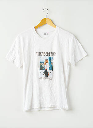 T-shirt blanc SANS MARQUE pour femme