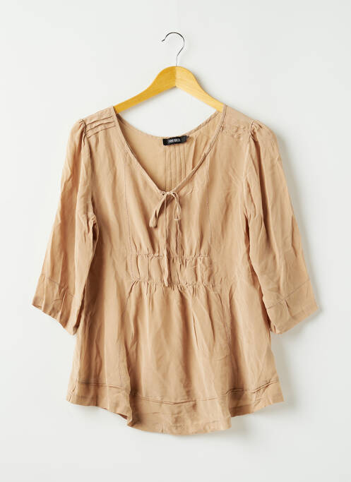 Blouse beige LYNN ADLER pour femme