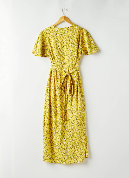 Robe longue jaune VERO MODA pour femme