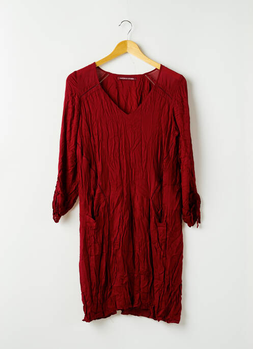 Robe mi-longue rouge COMPTOIR DES COTONNIERS pour femme