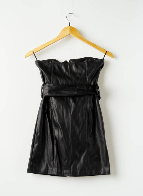 Robe courte noir BERSHKA pour femme