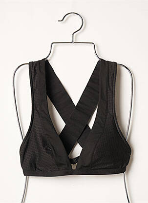 Haut de maillot de bain stretch haut soutien-gorge avec mousse de rembourrage amovible noir CALVIN KLEIN femme
