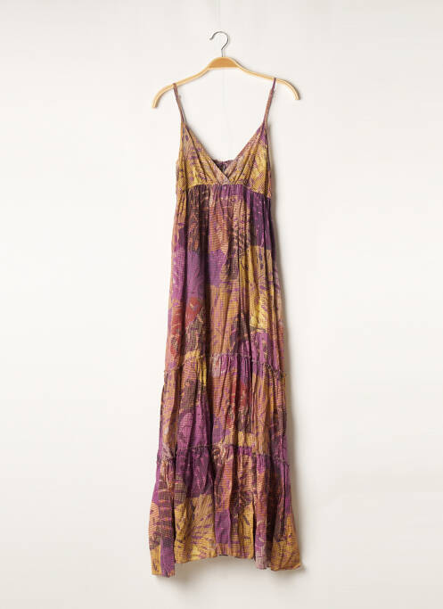 Robe longue violet ARIDZA BROSS pour femme