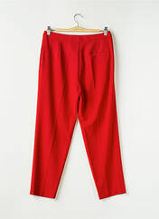 Pantalon chino rouge LA FEE MARABOUTEE pour femme seconde vue