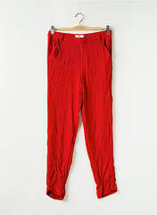 Pantalon chino rouge MKT STUDIO pour femme seconde vue