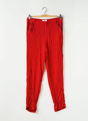 Pantalon chino rouge MKT STUDIO pour femme