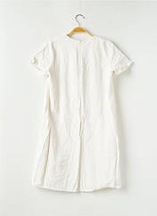 Robe courte blanc MADAM pour femme seconde vue
