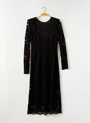 Robe mi-longue noir IDANO pour femme seconde vue