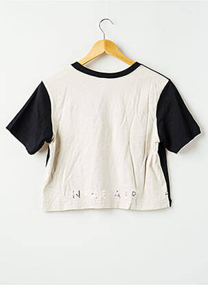 T-shirt coupe droite manches courtes noir NIKE femme