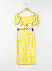 Ensemble jupe jaune BOOHOO pour femme seconde vue