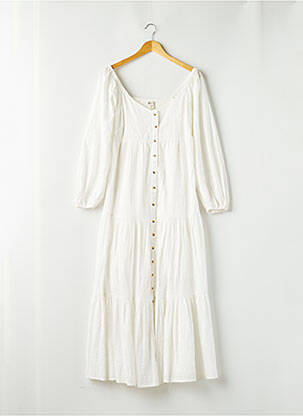 Robe longue blanc BILLABONG pour femme