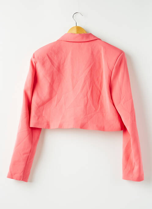 Blazer rose BOOHOO pour femme