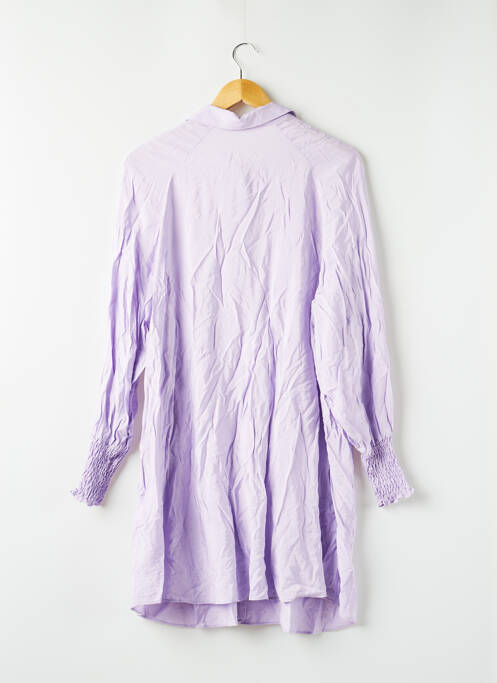 Robe courte violet NAF NAF femme