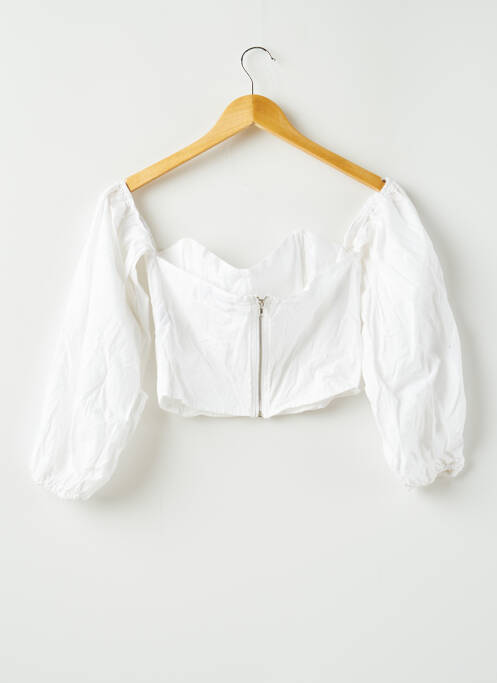 Top blanc NA-KD femme