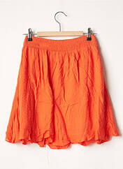Jupe courte orange GEMO pour femme seconde vue