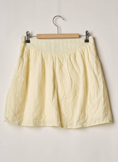 Jupe courte jaune PRETTY LITTLE THING femme
