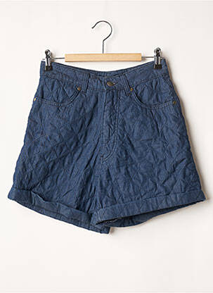Short finition revers taille haute bleu NASTY GAL femme