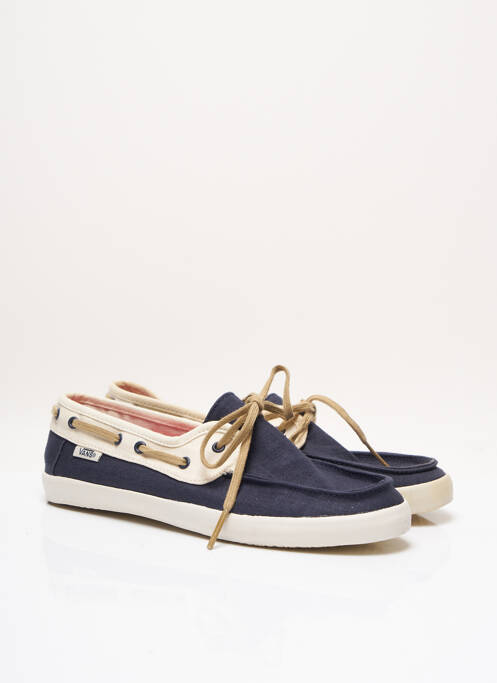 Chaussures bâteau type de semelle amortissante talon plat jusqu'à 3cm bleu VANS femme
