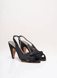 Sandales/nu pieds talon aiguille talon de 7 à 9cm noir ASH femme