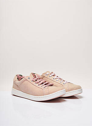 Baskets talon compensé talon plat jusqu'à 3cm rose MELLOW YELLOW femme