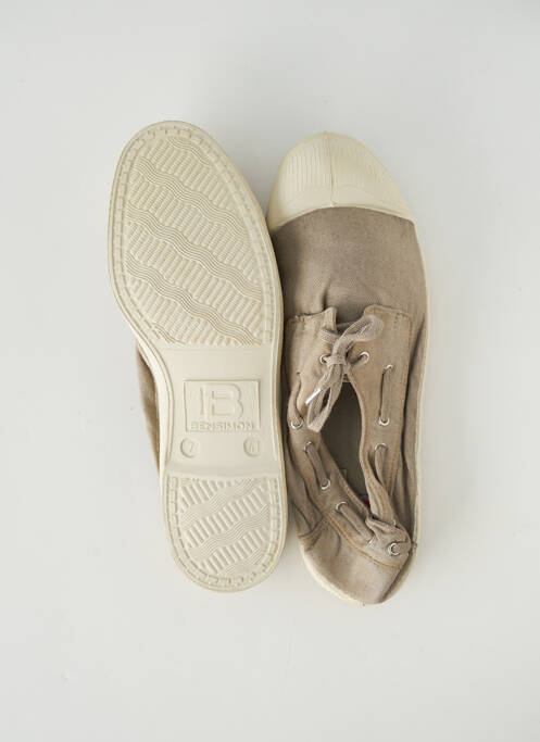 Baskets vert BENSIMON pour homme