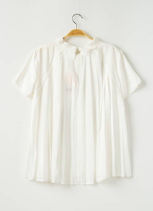 Blouse blanc GRACE & MILA pour femme