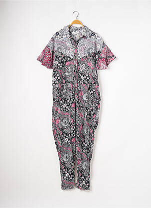 Combi-pantalon fermeture boutonnée sur le devant manches courtes rose ISABEL MARANT femme