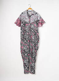 Combi-pantalon fermeture boutonnée sur le devant manches courtes rose ISABEL MARANT femme