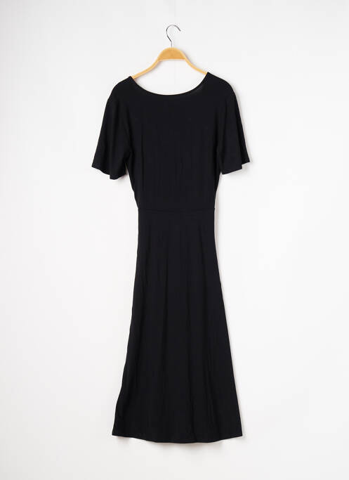 Robe mi-longue noir LES LUNES pour femme