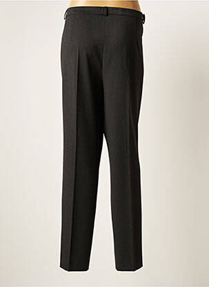 Pantalon droit fermeture zippée sous rabat boutonné taille normale gris TERRE DE FÉES femme