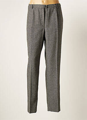 Pantalon droit gris WEINBERG pour femme