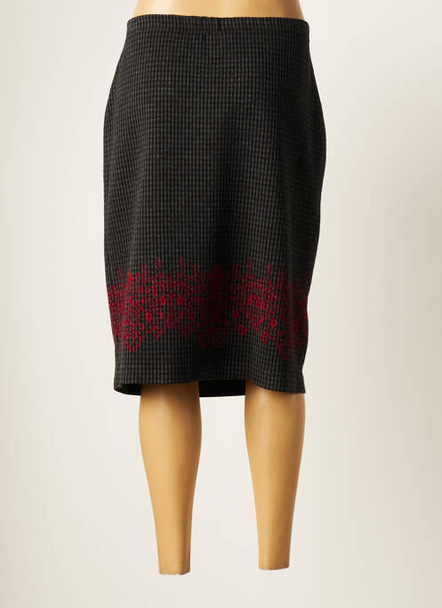 Jupe mi-longue gris PAUPORTÉ pour femme