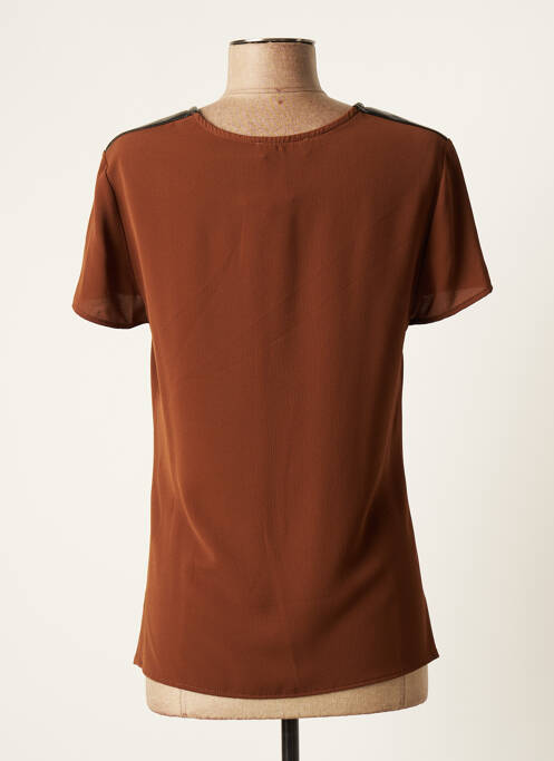 Top marron WEINBERG pour femme