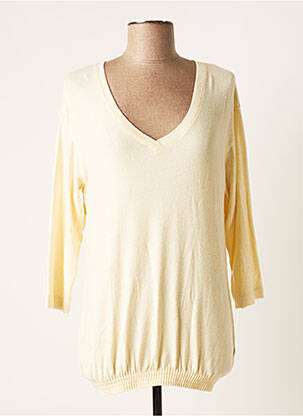 Polo stretch manches 3/4 beige WEINBERG femme